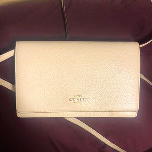 Foldover Crossbody Purse by Coach.
